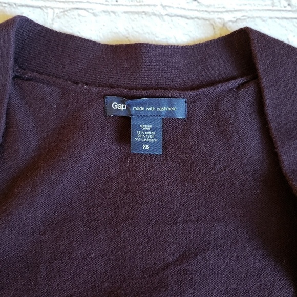 Gap Cashmere Classic Sweater Vest XS - Picture 4 of 5